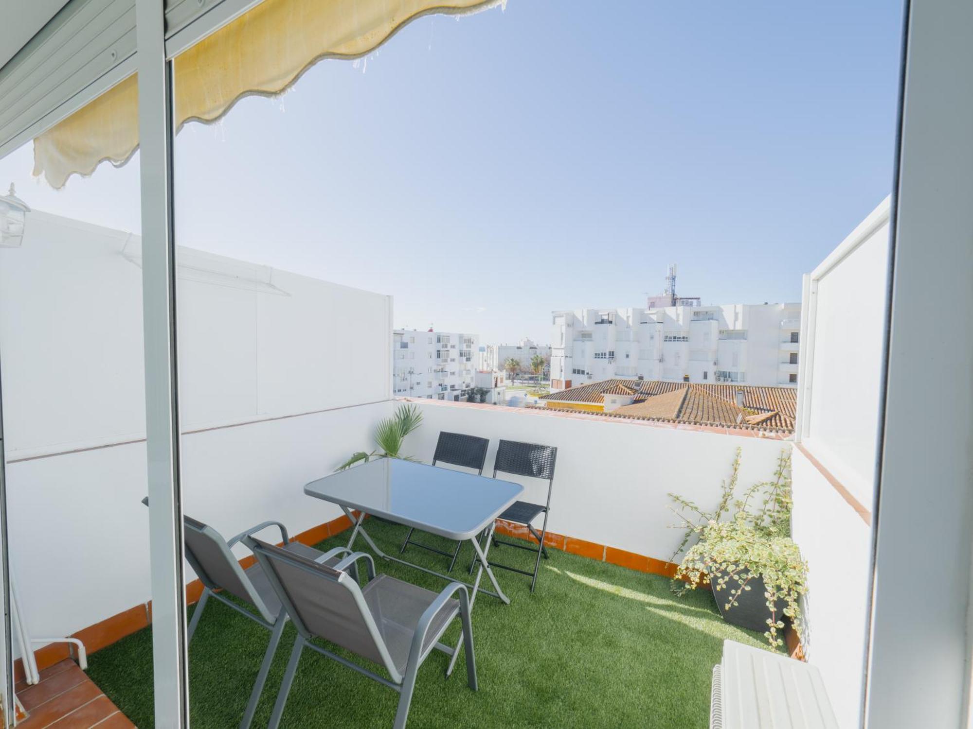 Apartamento Terraza A La Almadraba Barbate Extérieur photo